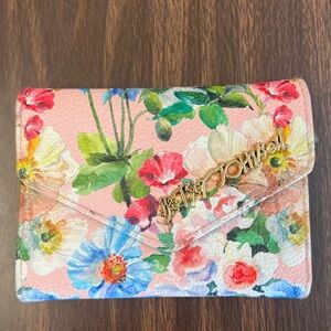 Betsy Johnson Floral TriFold Wallet